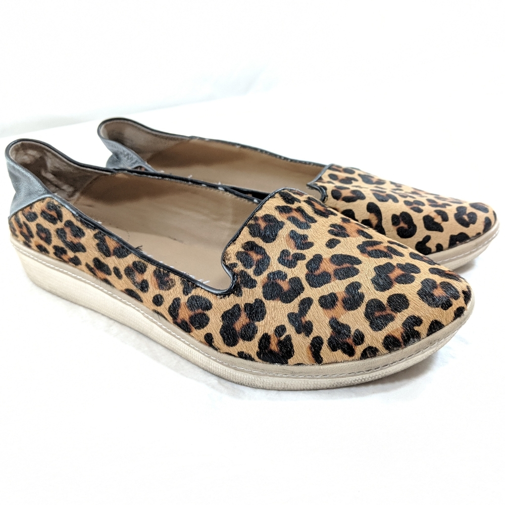 Kenneth Cole Reaction Leopard Slip-on Sneakers